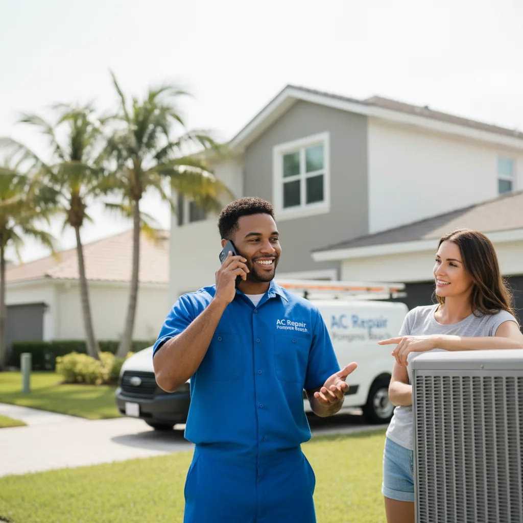 AC Repair Pompano Beach customer support in Stamford